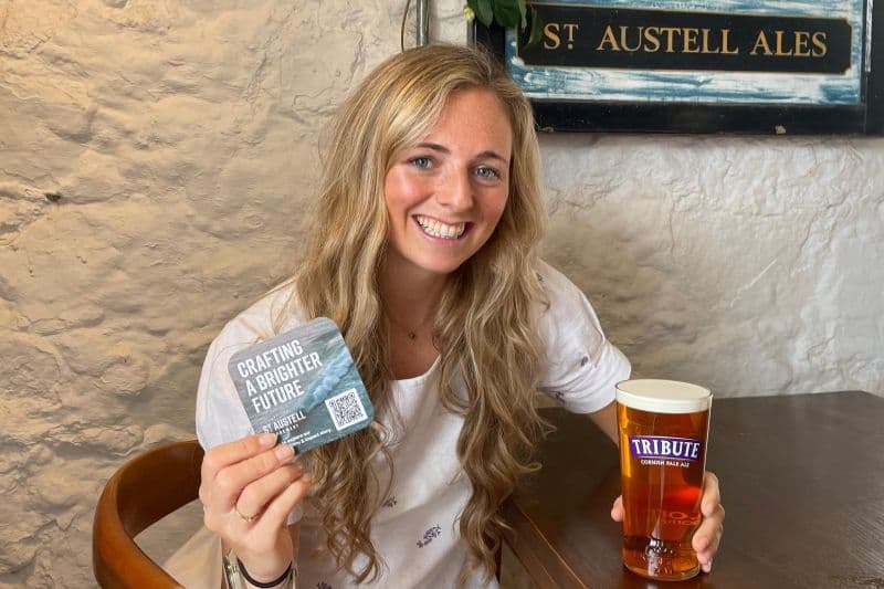 Plantable beer mats accompany impact report