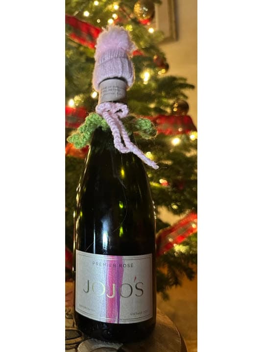 Bottle decorations – Light Pink