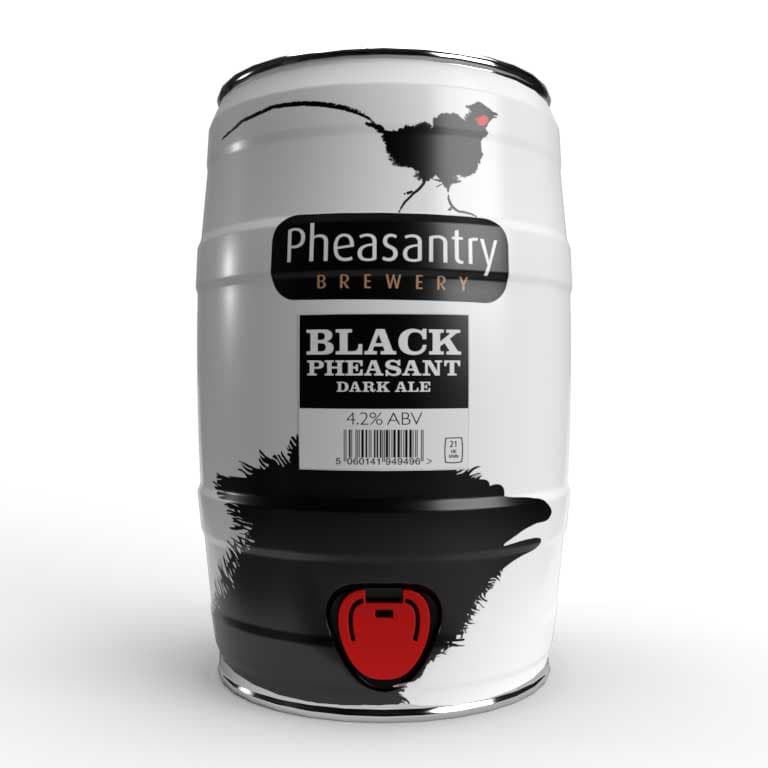 Black Pheasant 5 litre Mini Keg