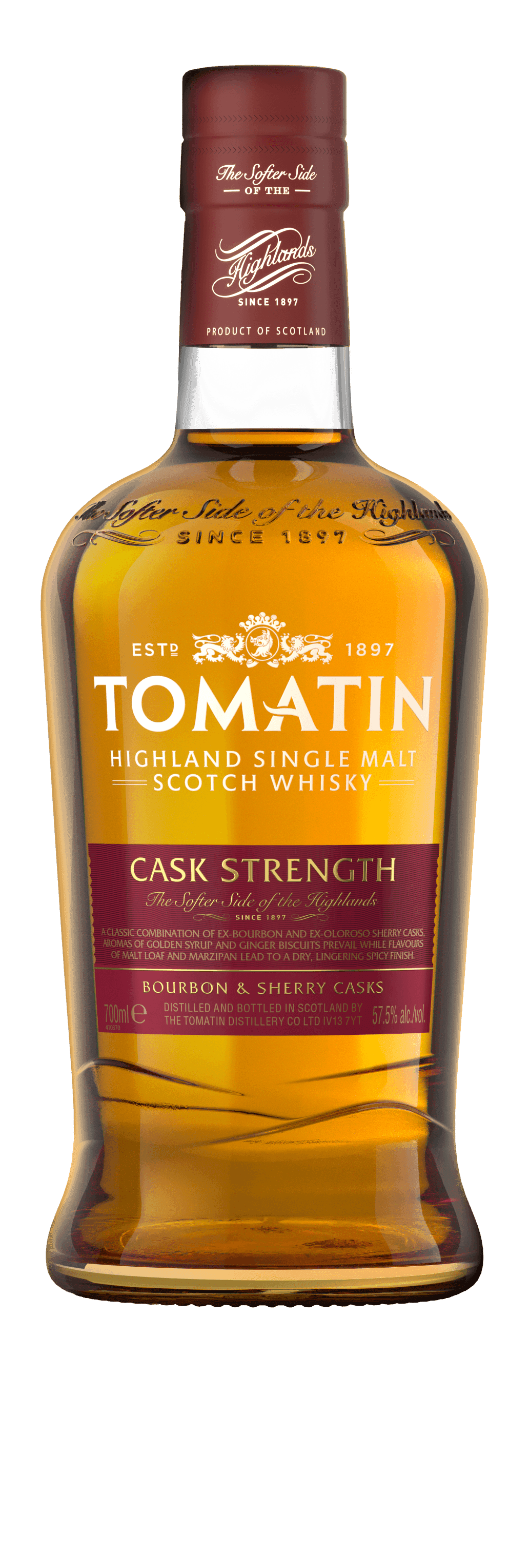 Tomatin Cask Strength Bourbon and Sherry