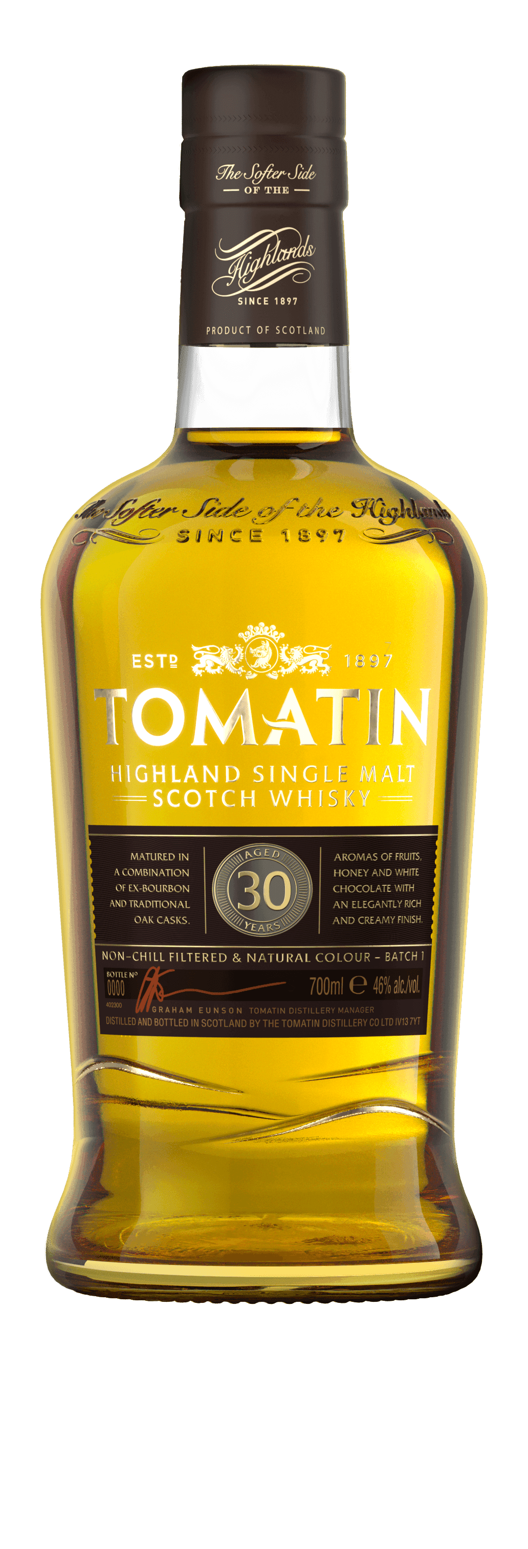 Tomatin 30 Year Old ex-Bourbon Casks