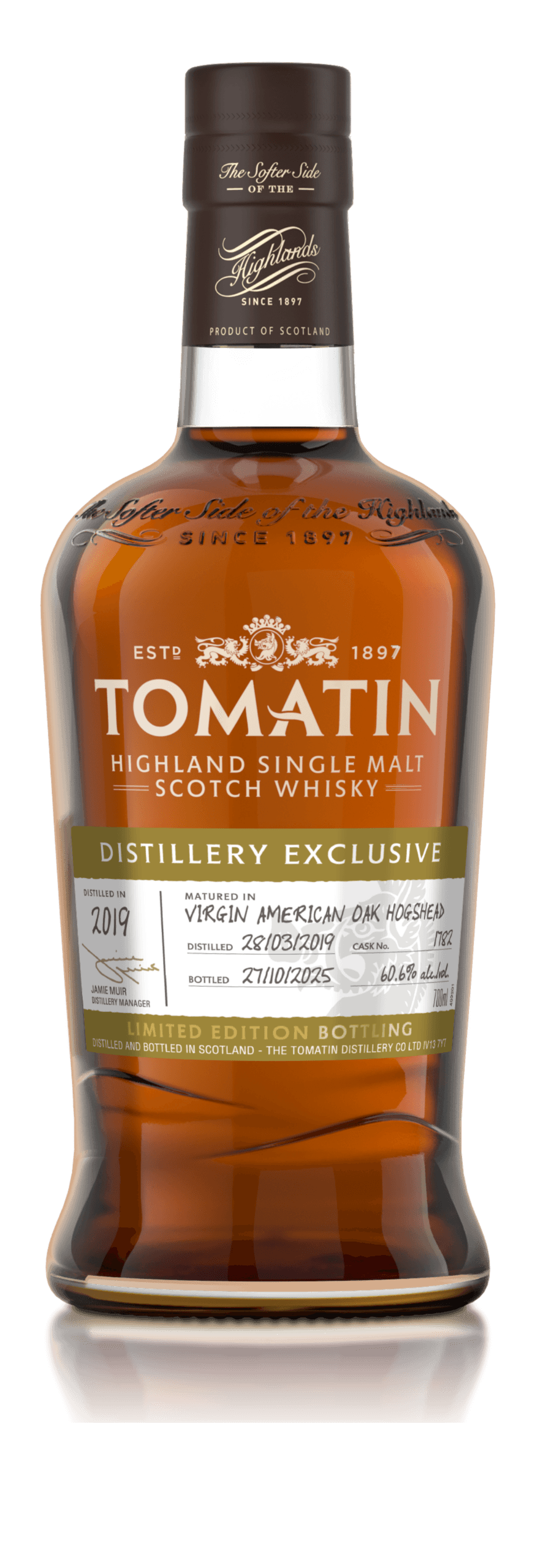 Distillery Exclusive Single Cask: Virgin Oak 2019