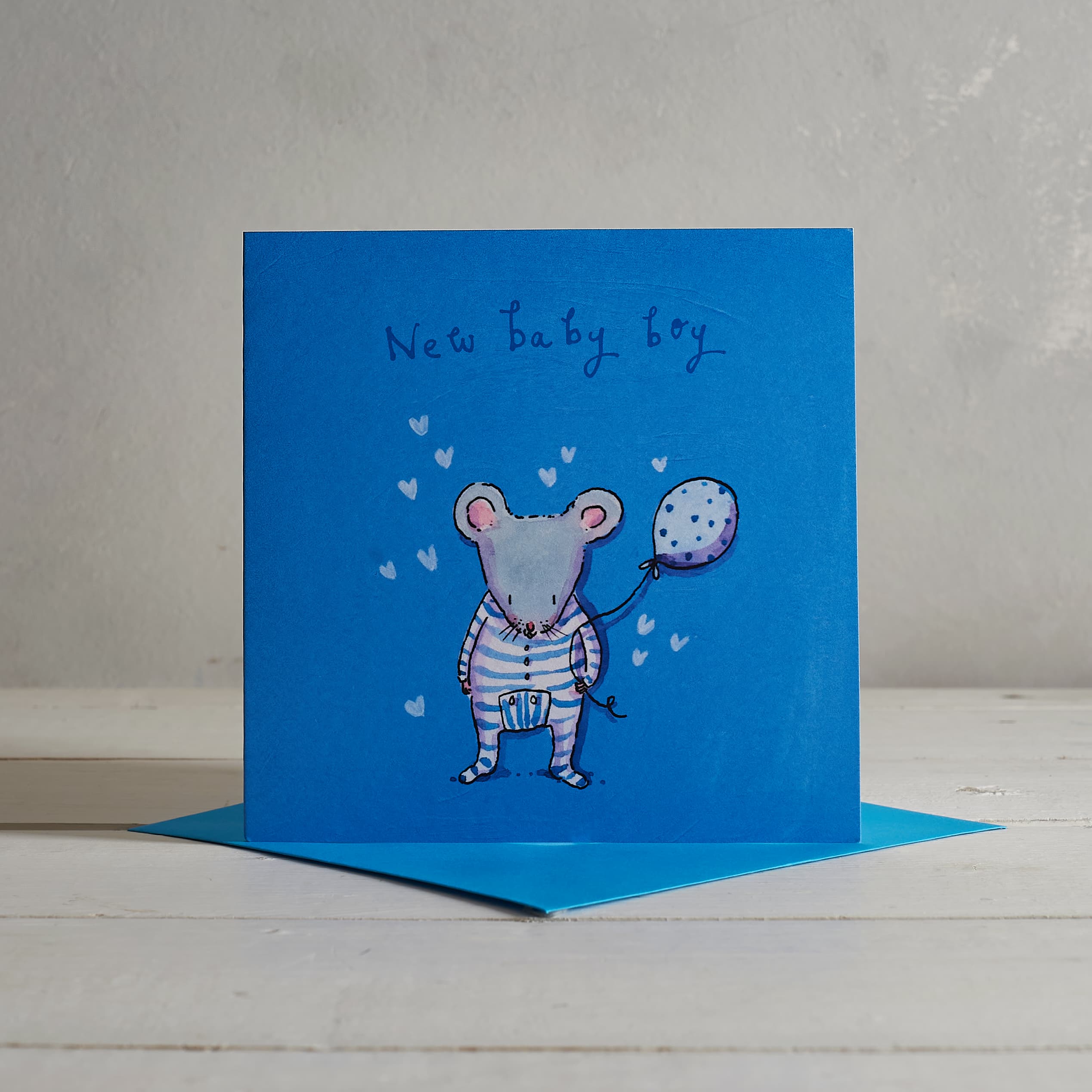 Baby Boy Greetings Card
