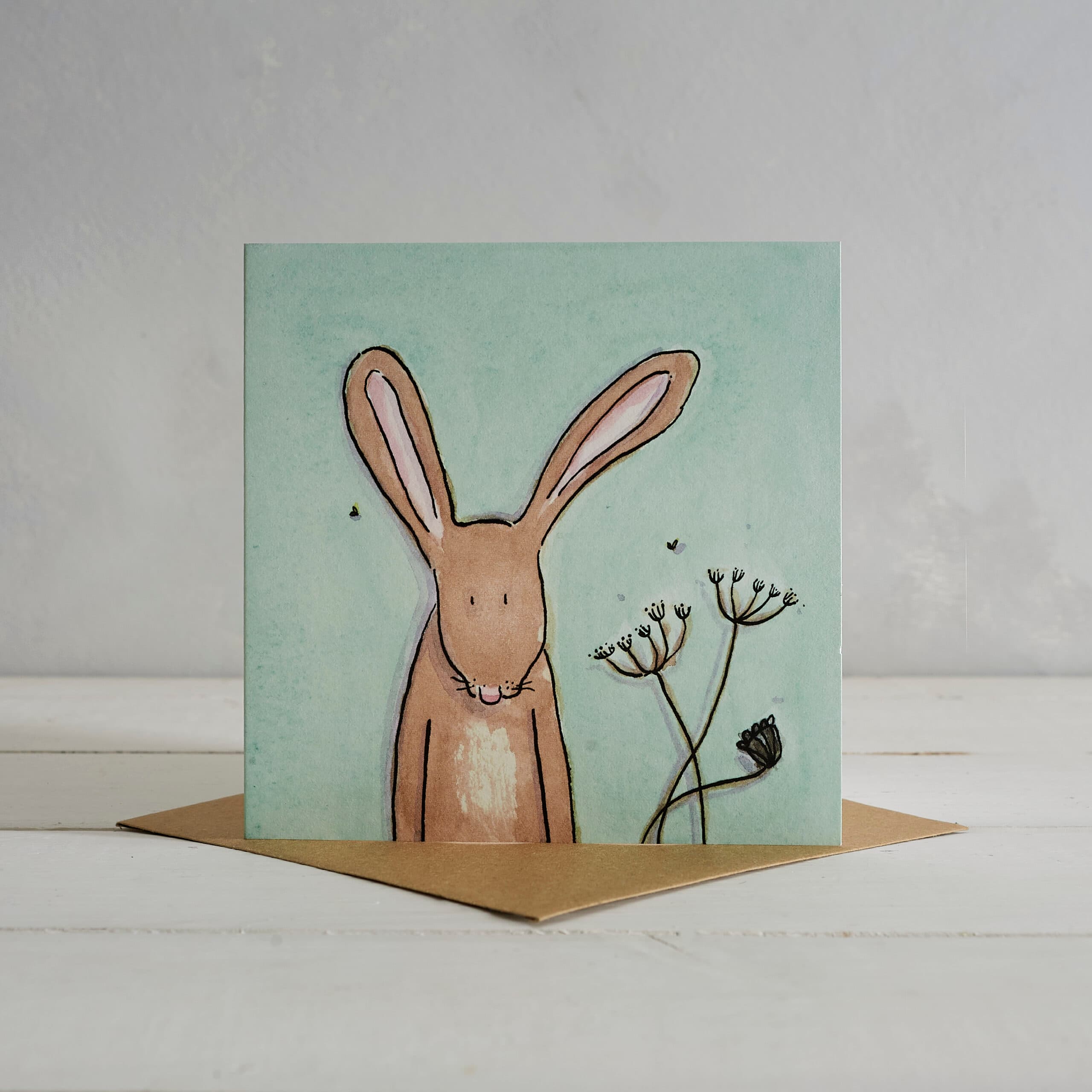Horace Hare Greetings Card