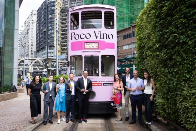 All aboard Poco Vino in Hong Kong