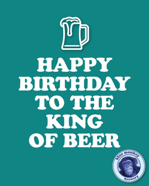 King Of Beer – Teal