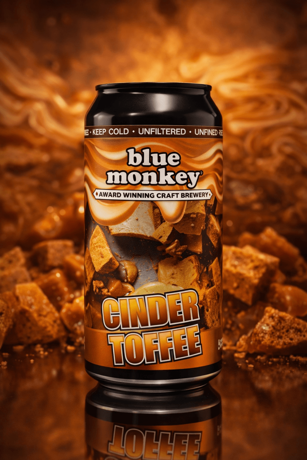 Cinder Toffee Stout Single Can