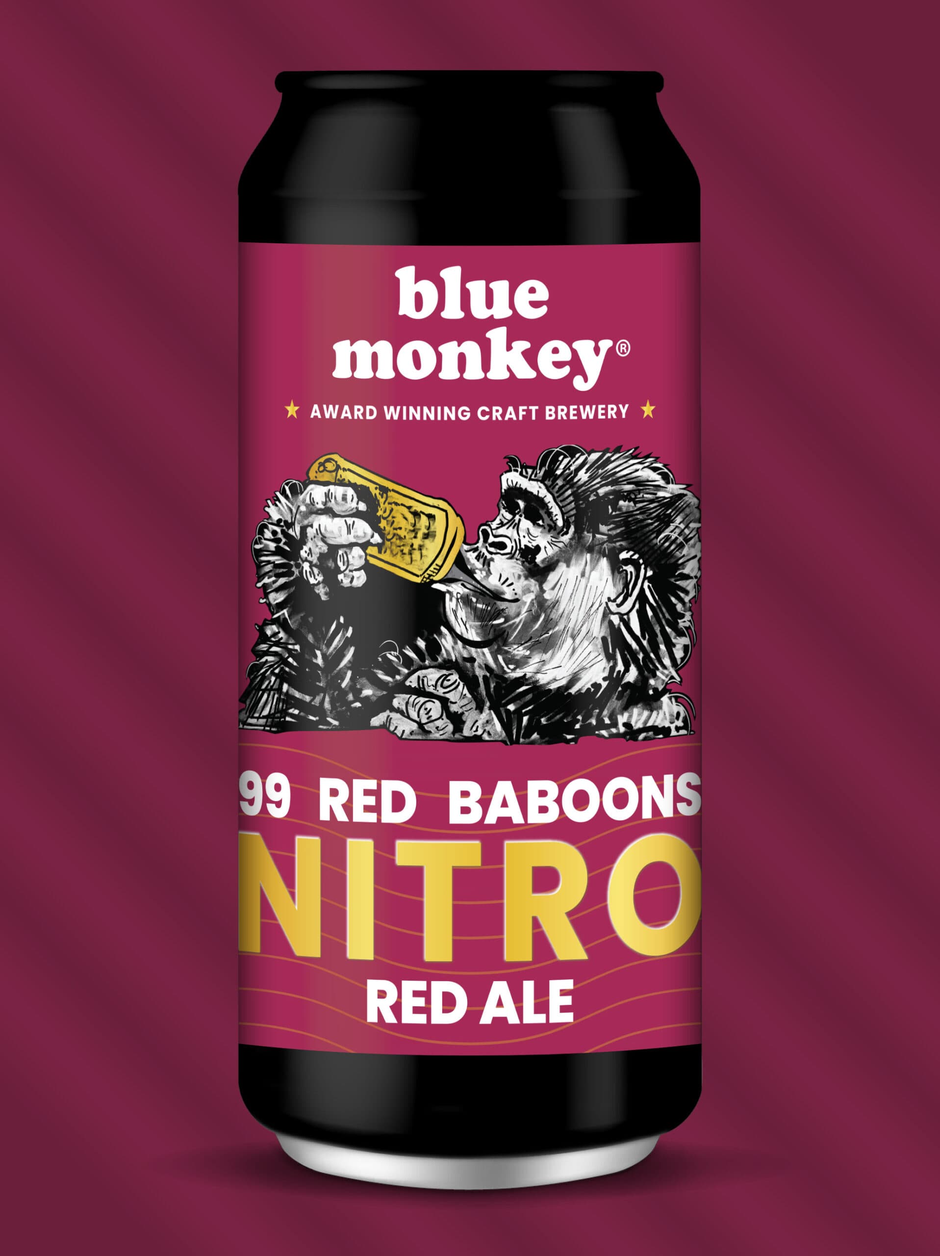 99 Red Baboons Nitro Red Ale Single Can