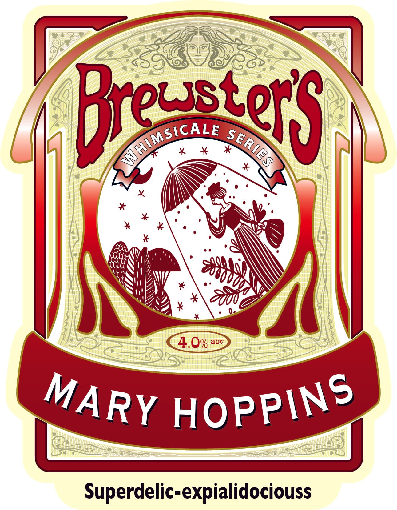 Mini Keg ” Mary Hoppins”