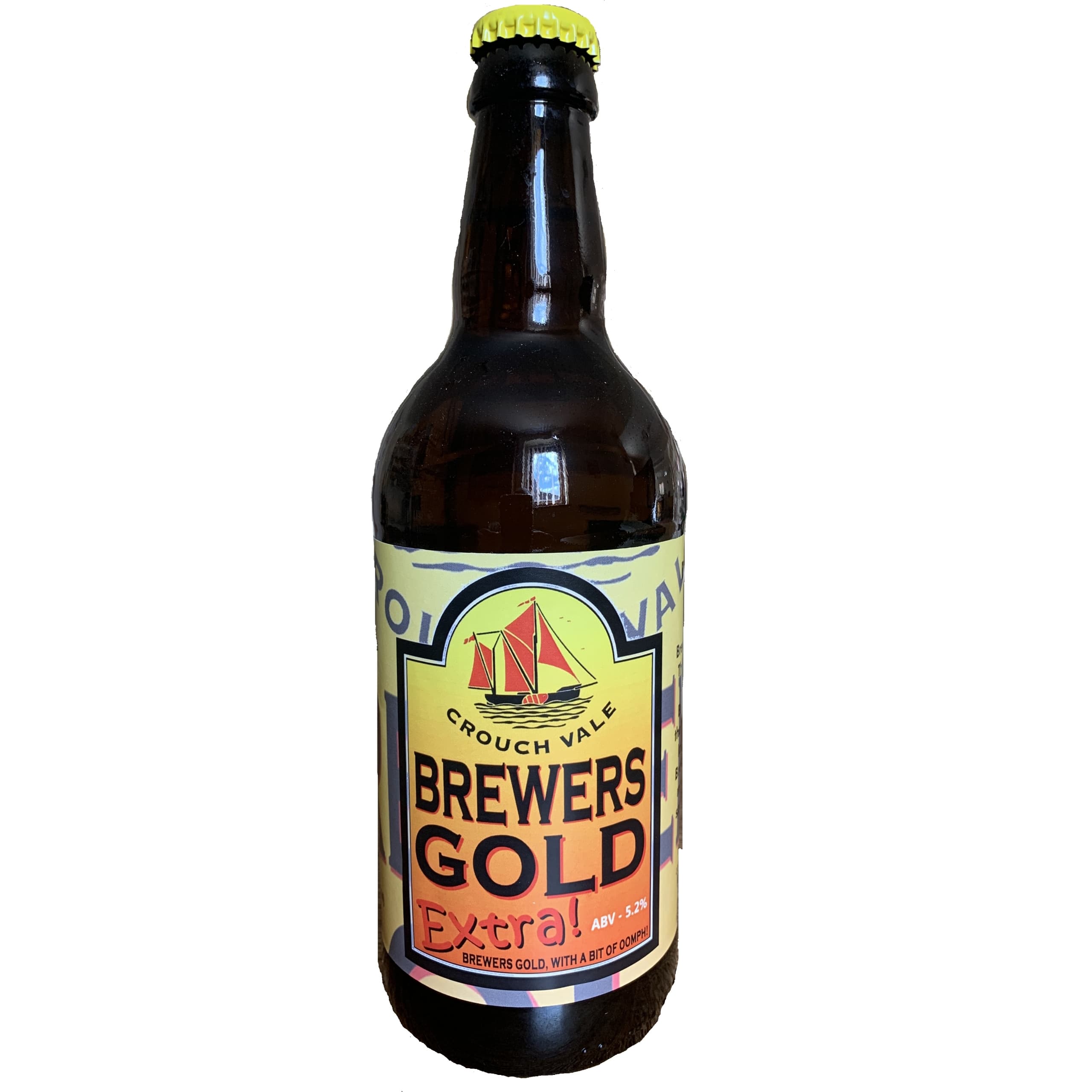 Brewers Gold Extra (12 x 500ml. bottles, bottle-conditioned), alc.