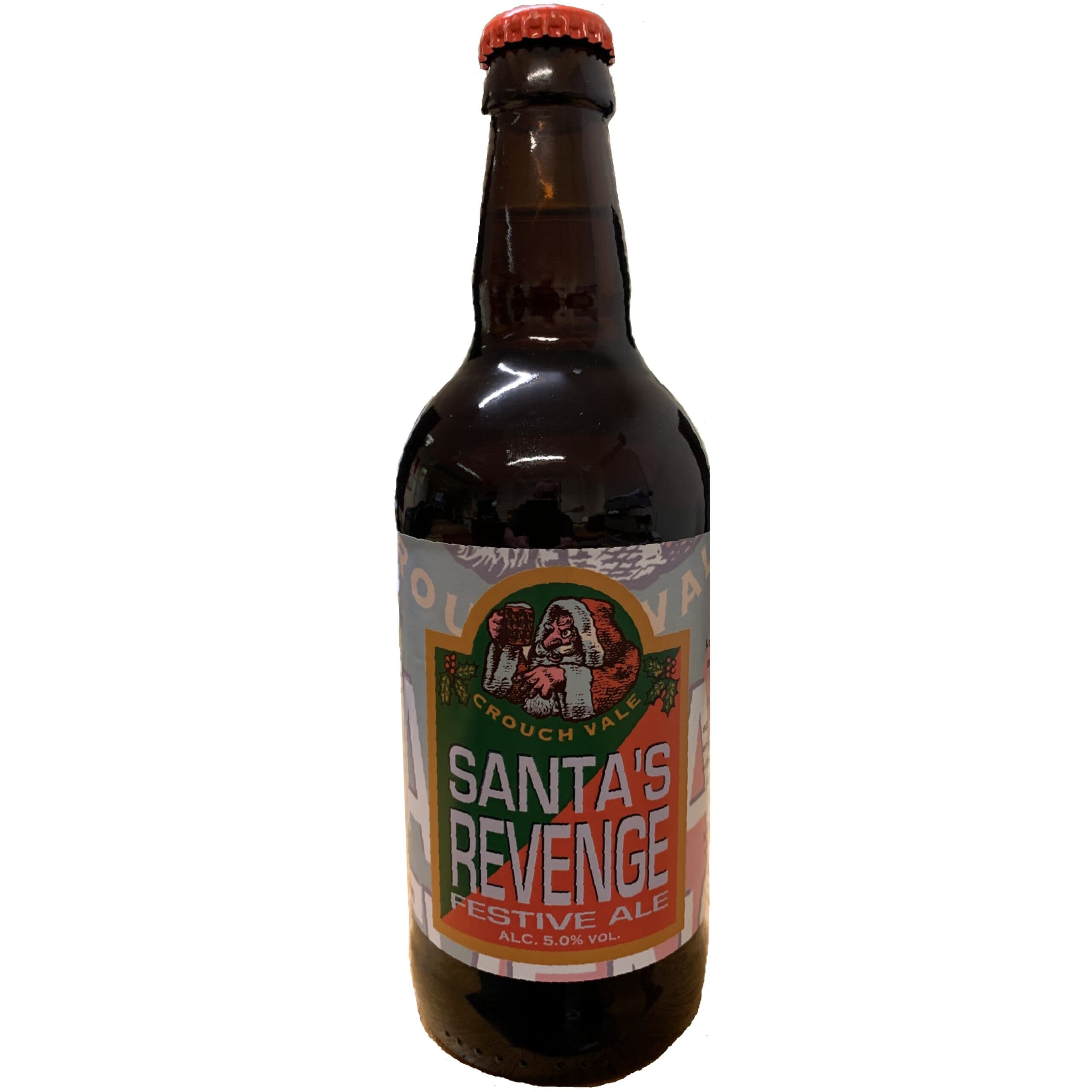 Santa’s Revenge (12 x 500ml. bottles, bottle-conditioned), alc.