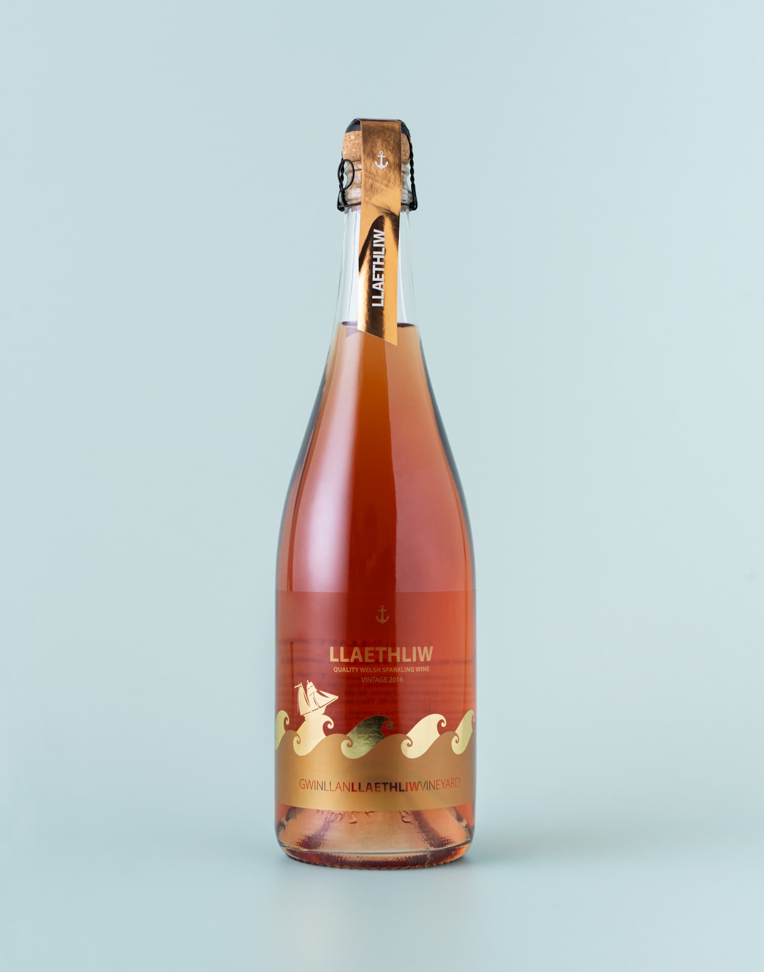 Llaethliw Sparkling Rosé Wine