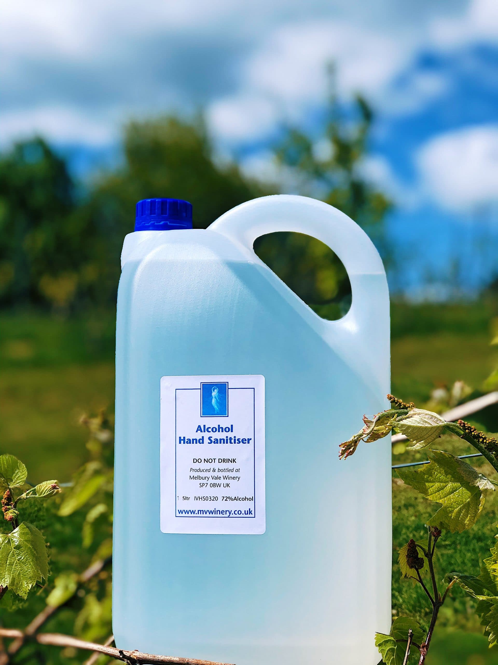 Melbury Vale Distilled Hand Sanitiser 5L