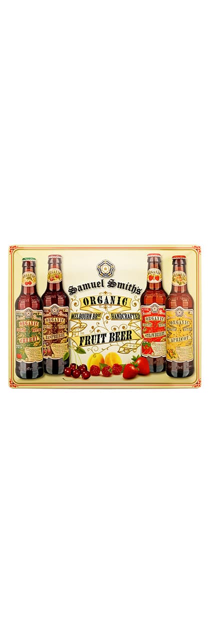 Fruit Beer Metal Sign