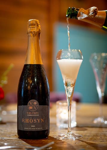 Rhosyn 2023 Welsh Sparkling Rosé Wine