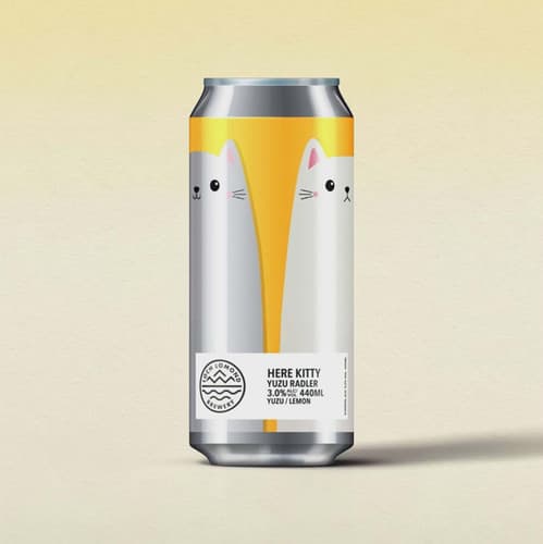 Here Kitty 3% Yuzu Radler 12 x 440ml