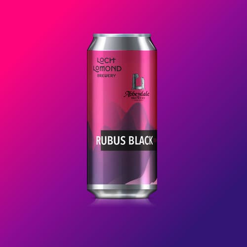 Rubus Black - Abbeydale Brewery Collab Cranachan Porter 6% - 12 x 440ml cans