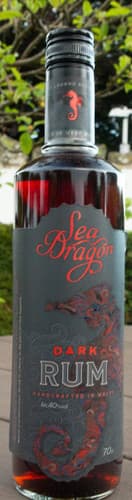 Sea Dragon Dark Rum 40% abv