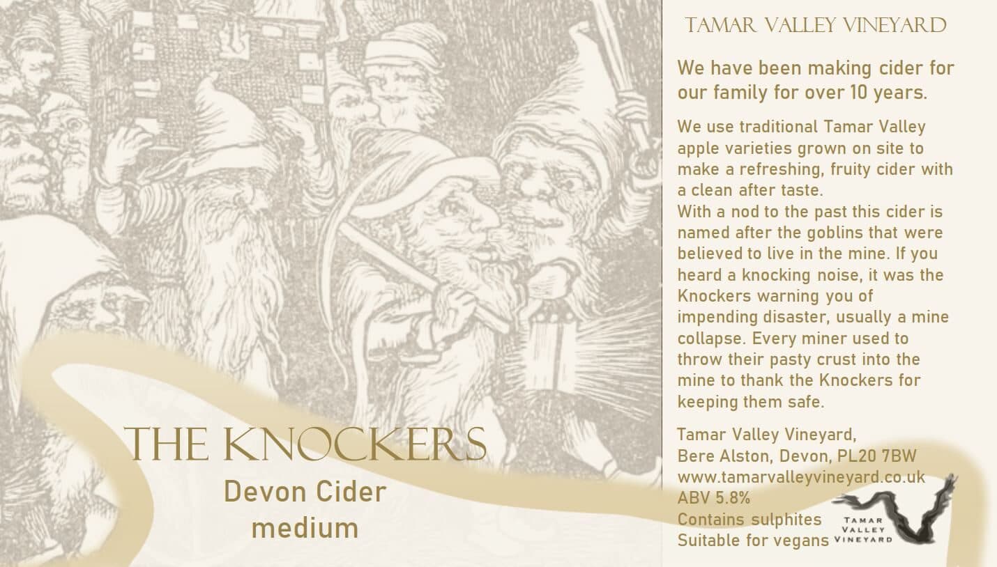 The Knockers – 12 bottles of Devon cider – medium