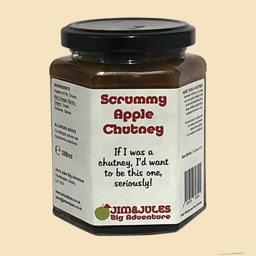 Jim And Jules – Scrummy Apple Chutney