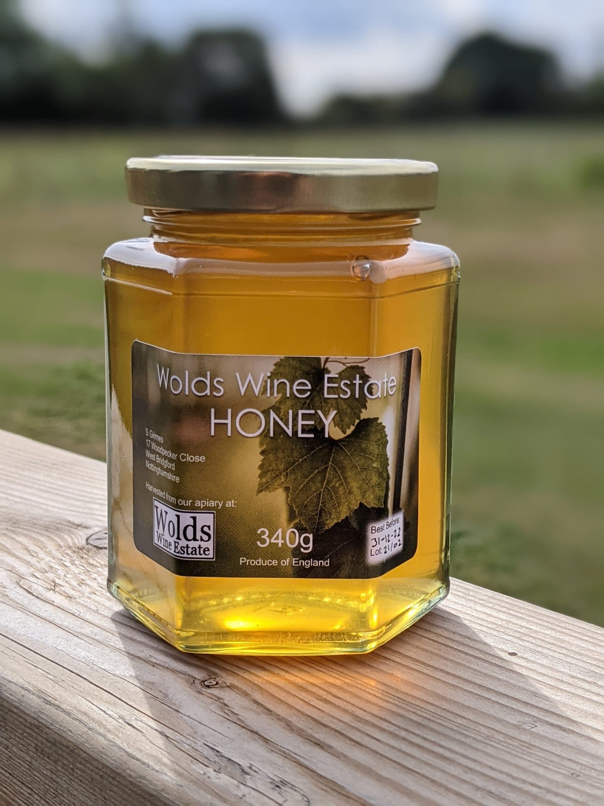 Wolds Wine Estate Nottinghamshire Honey