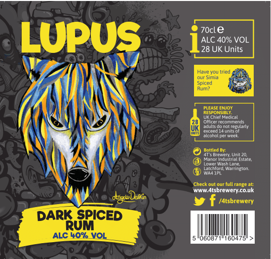Lupus Dark Spiced Rum