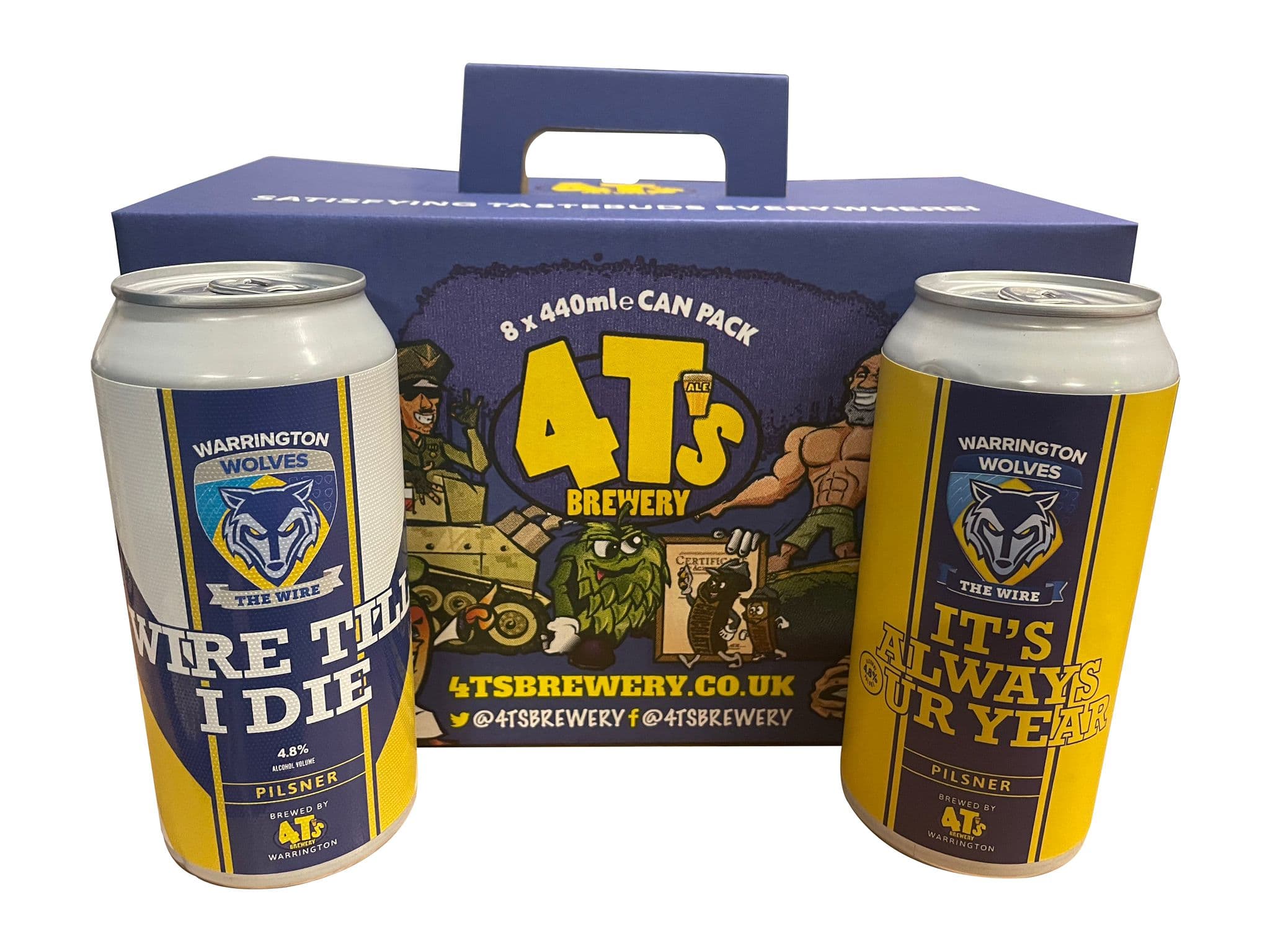Warrington Wolves Cans