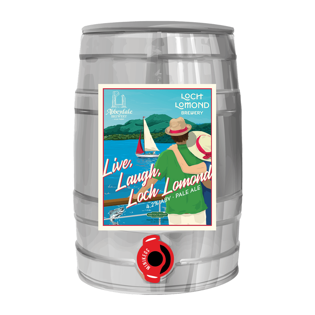 Live, Laugh, Loch Lomond Minikeg