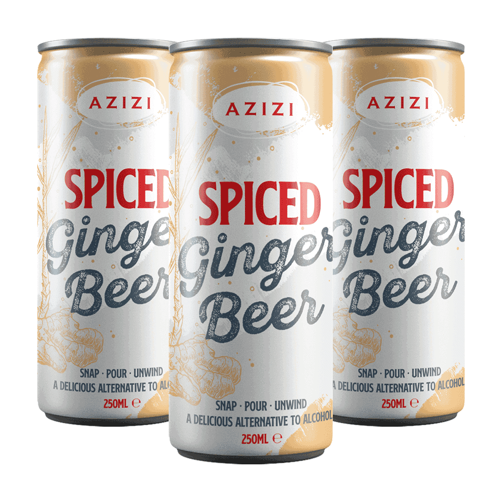 Azizi Spiced Ginger Beer 250ml x 24
