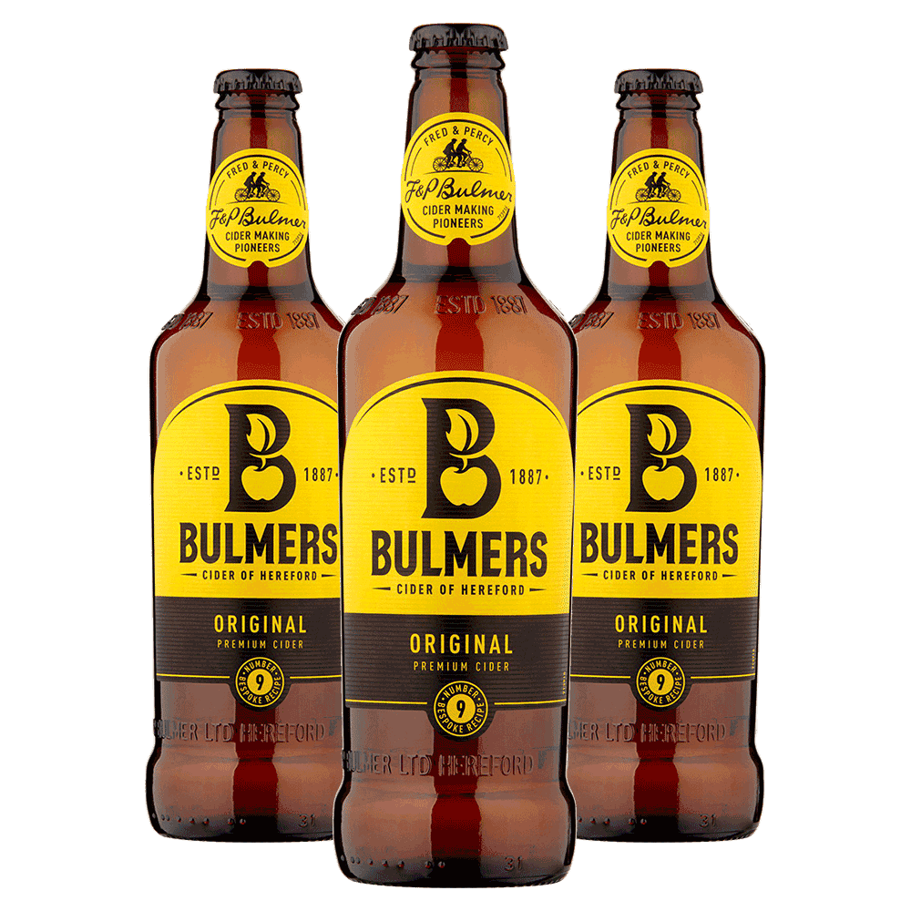 BEST BEFORE DATE 31.12.20 – Bulmers Original Cider 500ml x 12