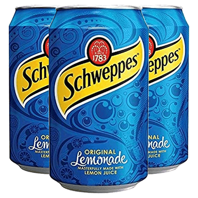 NEAR END OF DATE Schweppes Lemonade 330ml x 12