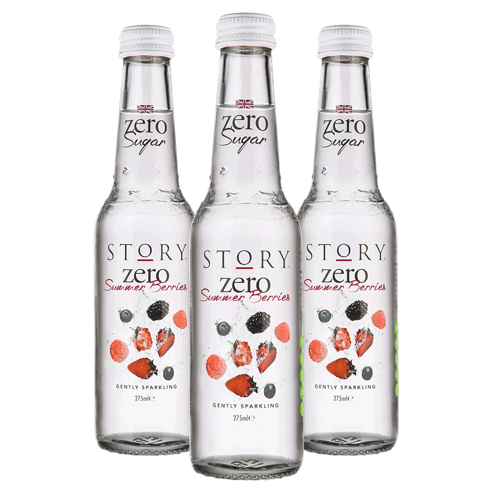 NEAR END OF DATE Story Zero Summer Berries 275ml x 6
