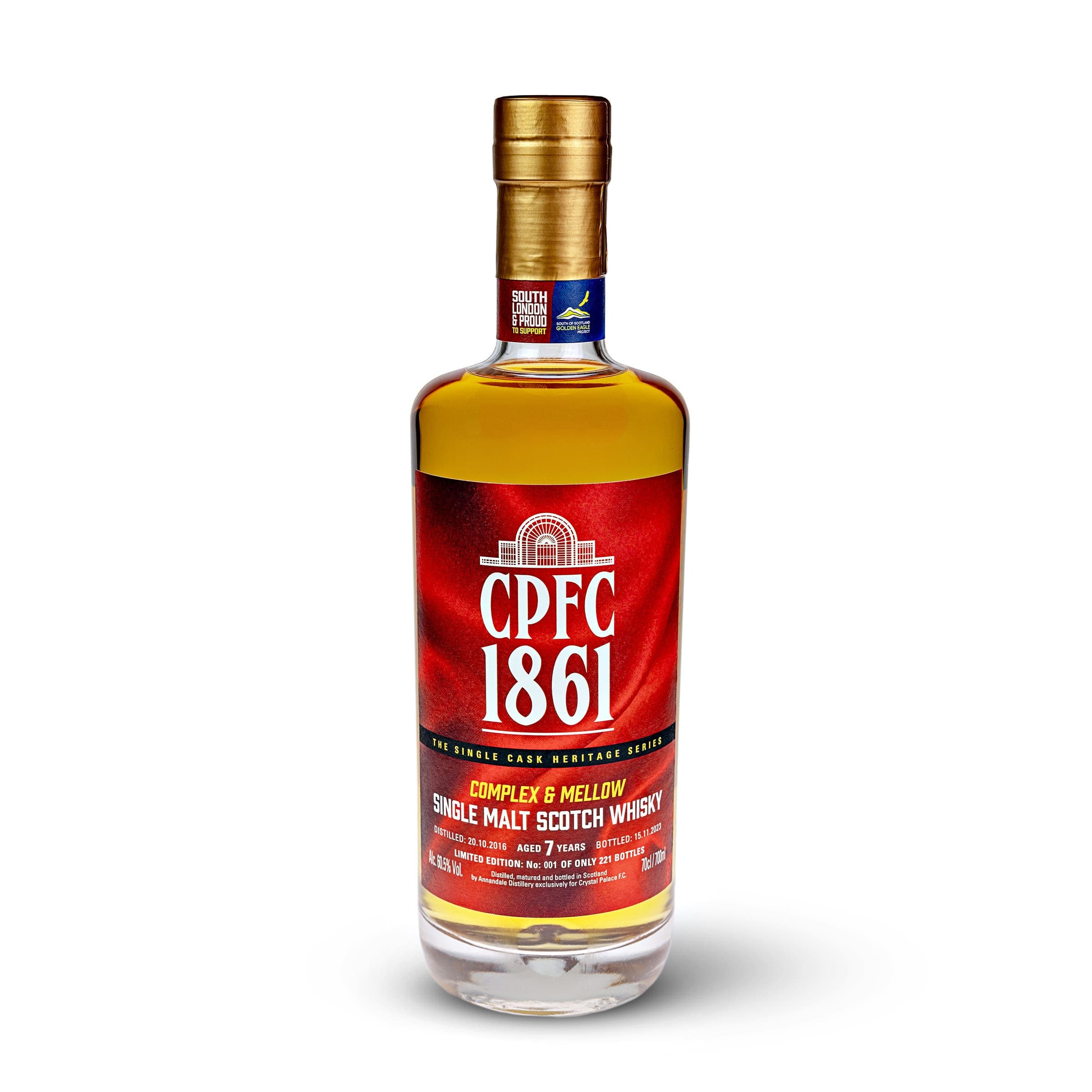 Crystal Palace 1861 – Unpeated Single Cask