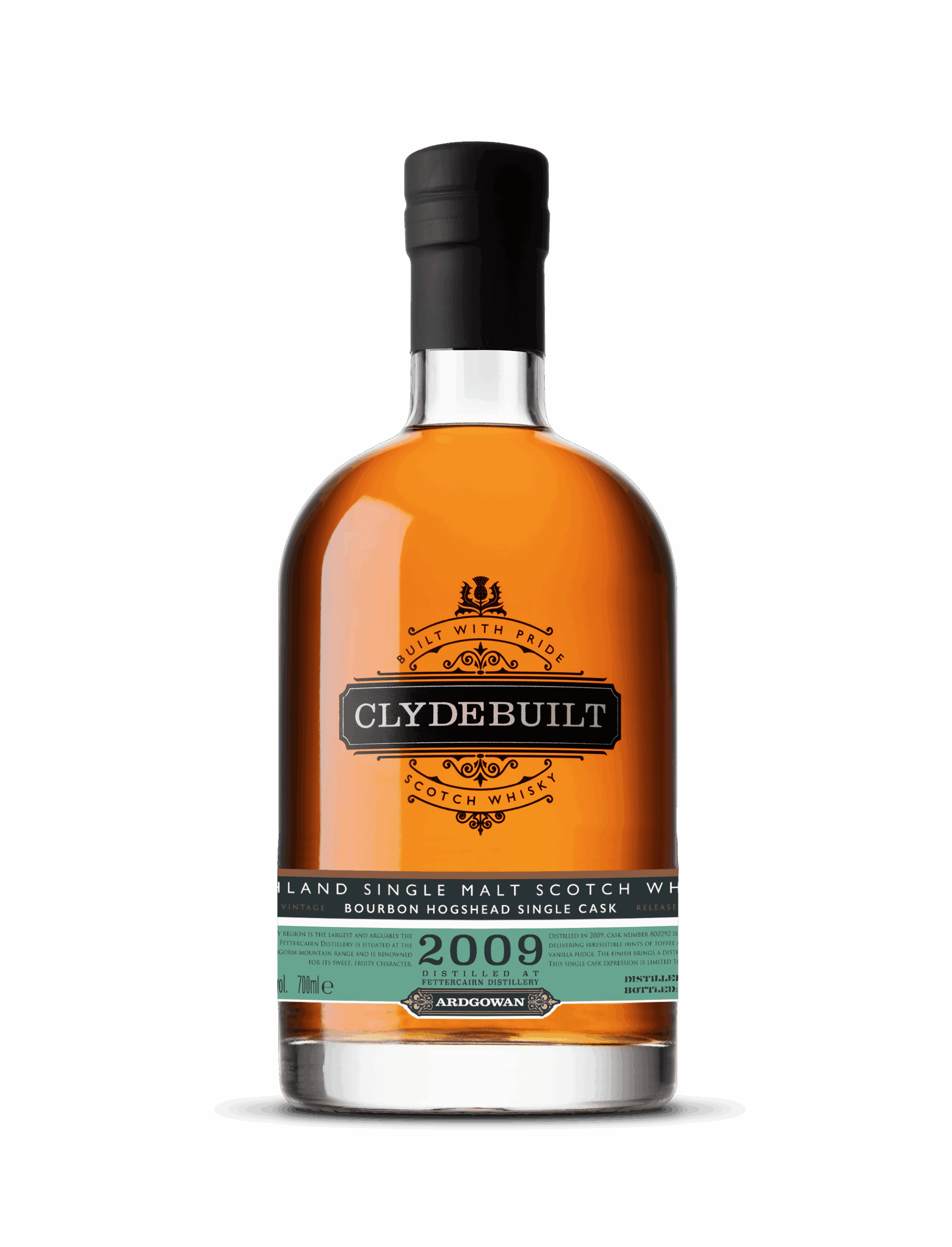 Clydebuilt 2009 Fettercairn Bourbon Hogshead Single Cask