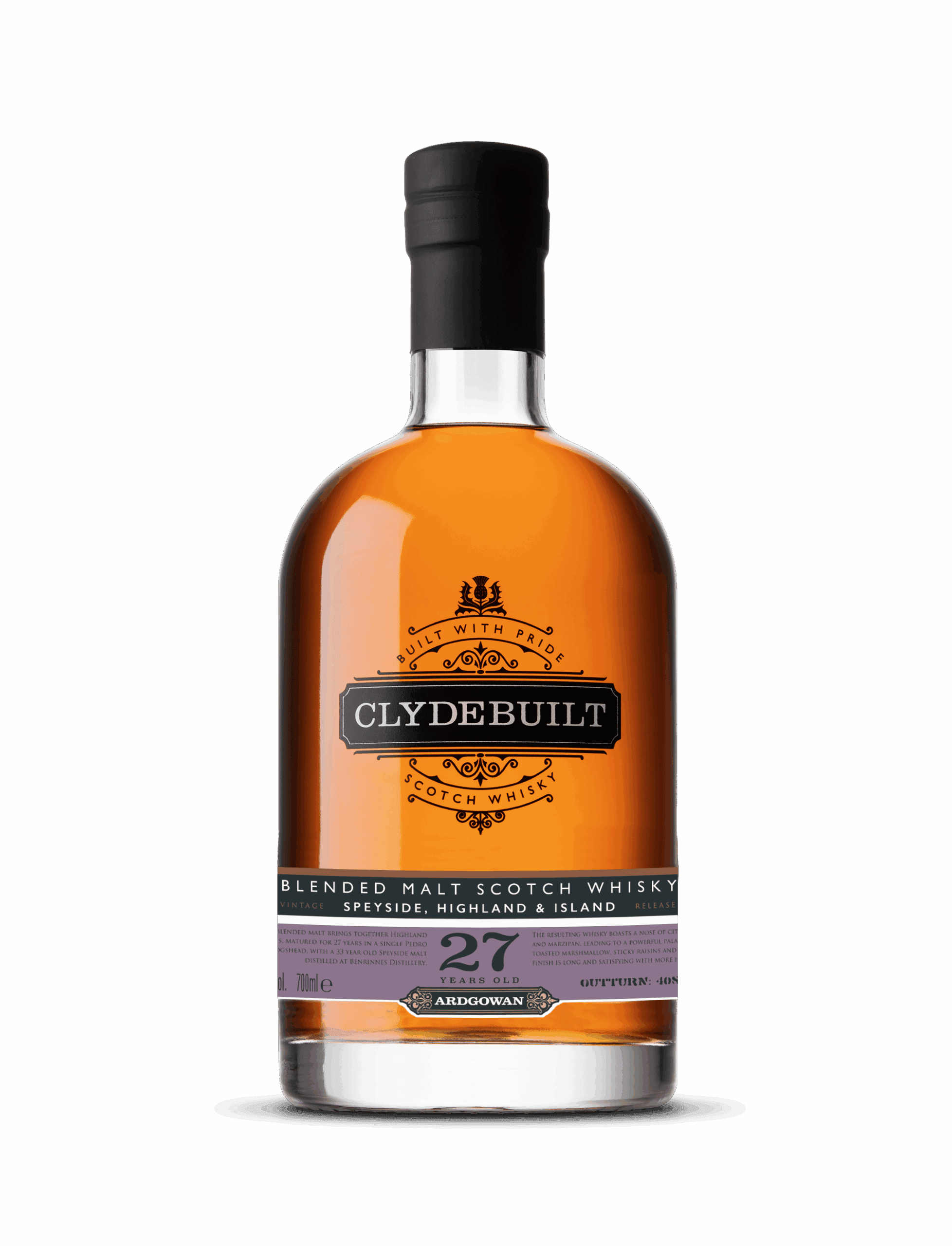 Clydebuilt 27yo Blended Malt – Speyside, Highland & Island