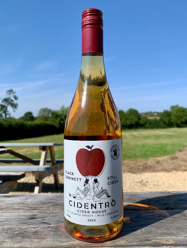Black Dabinett Still Cider 2022 Vintage