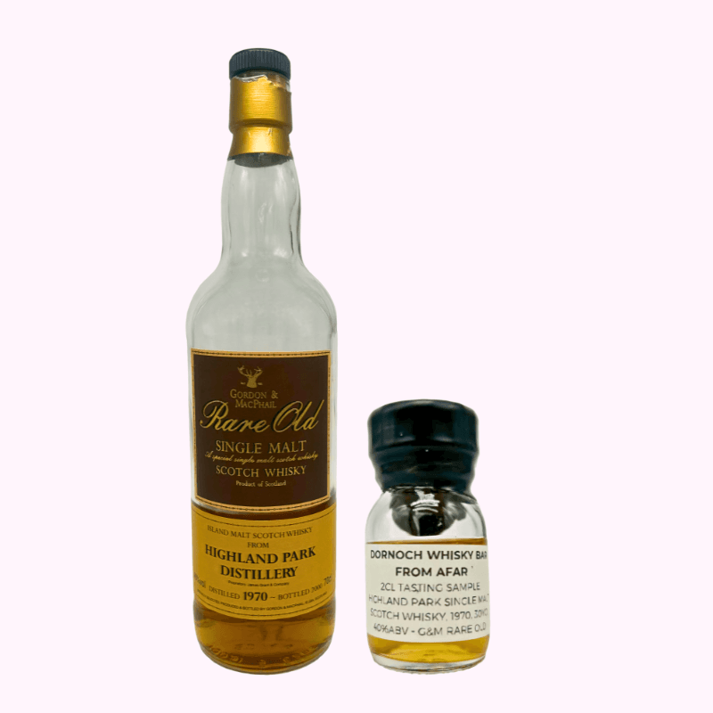 Dornoch Whisky Bar from Afar – Highland Park Single Malt Scotch Whisky, 1970, 30 Year Old, 2CL,