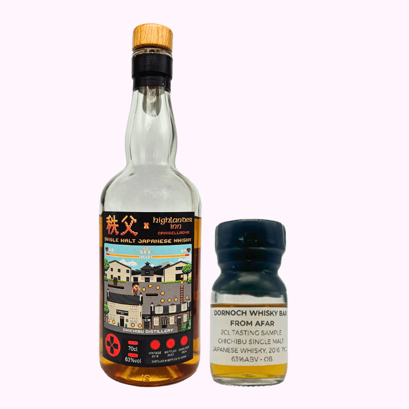 Dornoch Whisky Bar from Afar – Chichibu Single Malt Japanese Whisky, 2016, 2CL,