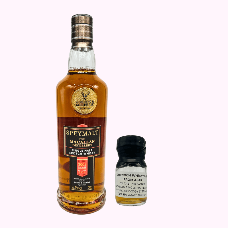 Dornoch Whisky Bar from Afar – Macallan Single Malt Scotch Whisky, 2005, 2CL,