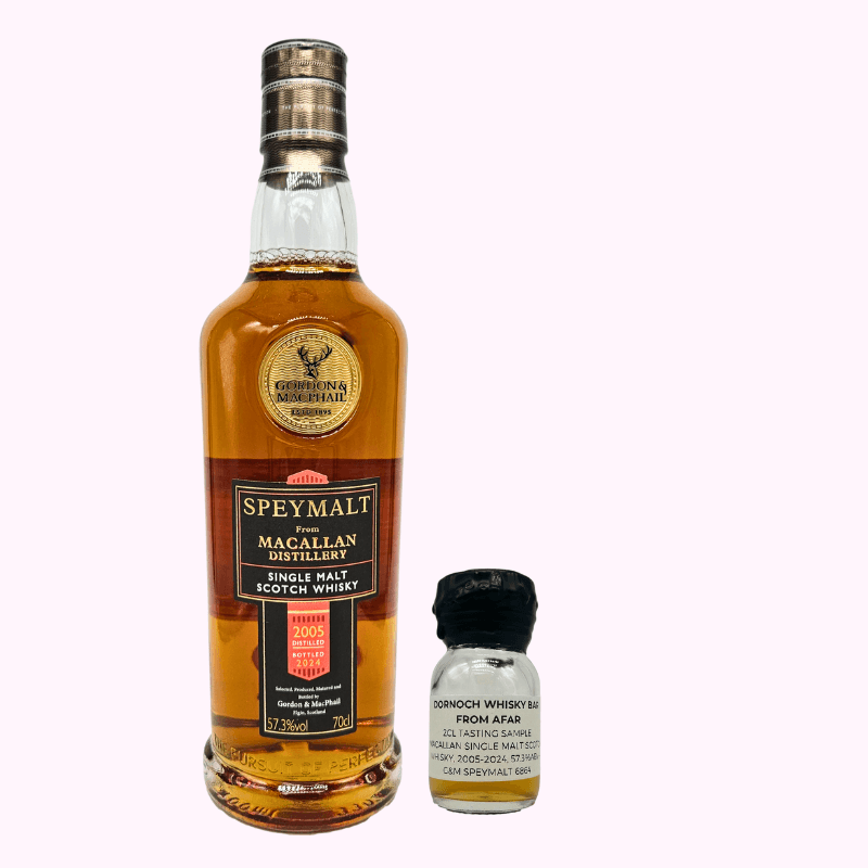 Dornoch Whisky Bar from Afar – Macallan Single Malt Scotch Whisky, 2005, 2CL,