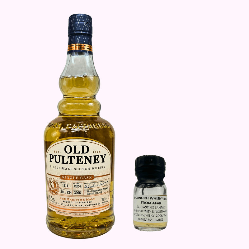 Dornoch Whisky Bar from Afar – Old Pultney Single Malt Scotch Whisky, 2006, 17 Year Old, 2CL,