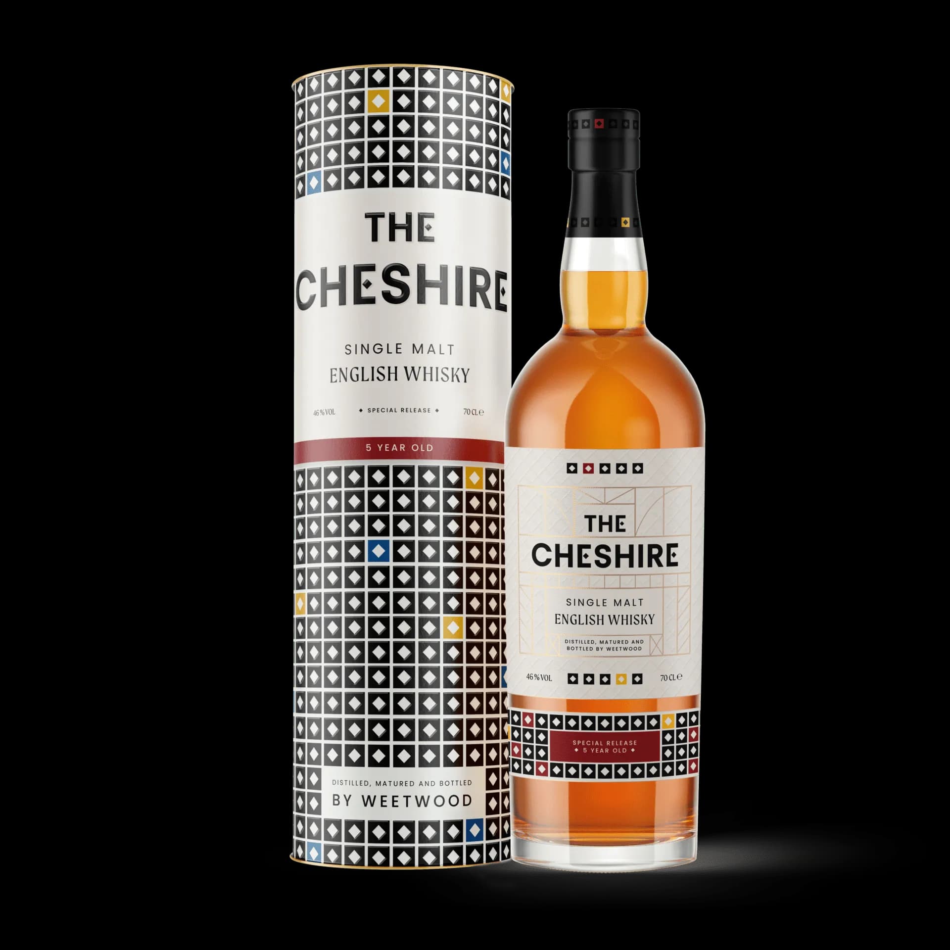 “The Cheshire” Single Malt Whisky – 5 Year Old